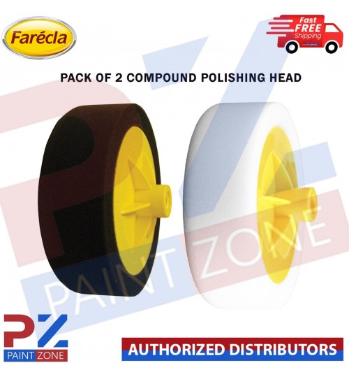 Farecla G Mop 150mm Compounding & Polishing Head 14mm 6" Foam Pack of 2